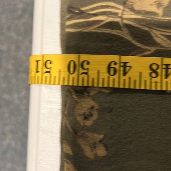 Karen STEVENS Short Sleeve Maxi Dress Cloth buttons Peter Pan Collar size 4 - Picture 11 of 14